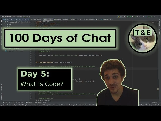 Thumbnail for a Trial and Errror video on What is Code